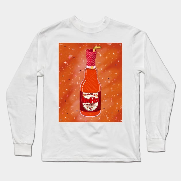 I Put That Sh*t on Everything Long Sleeve T-Shirt by DejaDoodlesArt